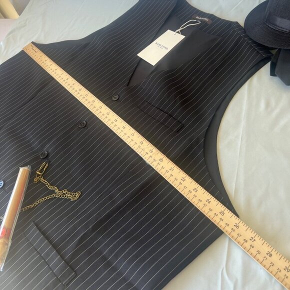 Gatsby 1920 Costume Men Gatsby Costume Set Men Size XXL - Picture 10 of 16